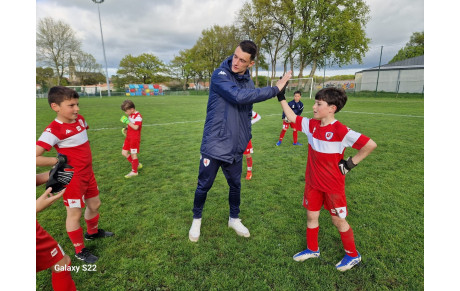 Kylian Lecenes, séance découverte gardien !